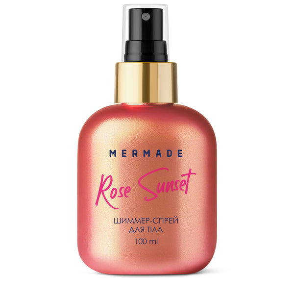 Шиммер - спрей для тіла MERMADE Rose Sunset 100 мл