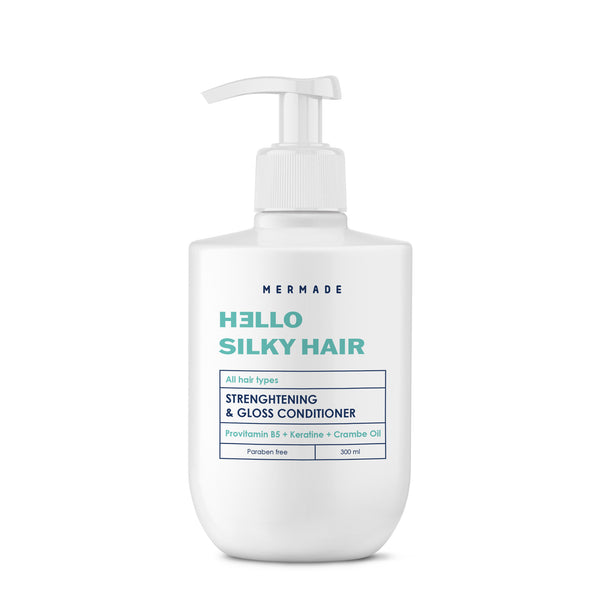 Кондиціонер для зміцнення та сяйва волосся MERMADE Keratin & Pro-vitamin B5 300 мл