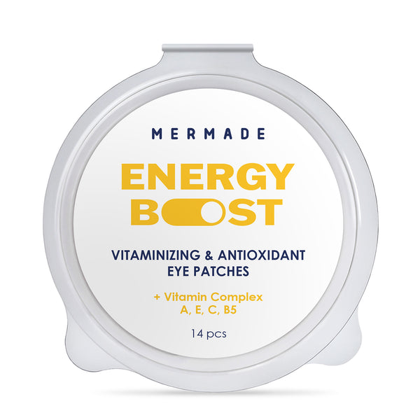 Вітамінізовані гідрогелеві патчі під очі MERMADE Vitamin complex A, E, C, B5, 14 шт