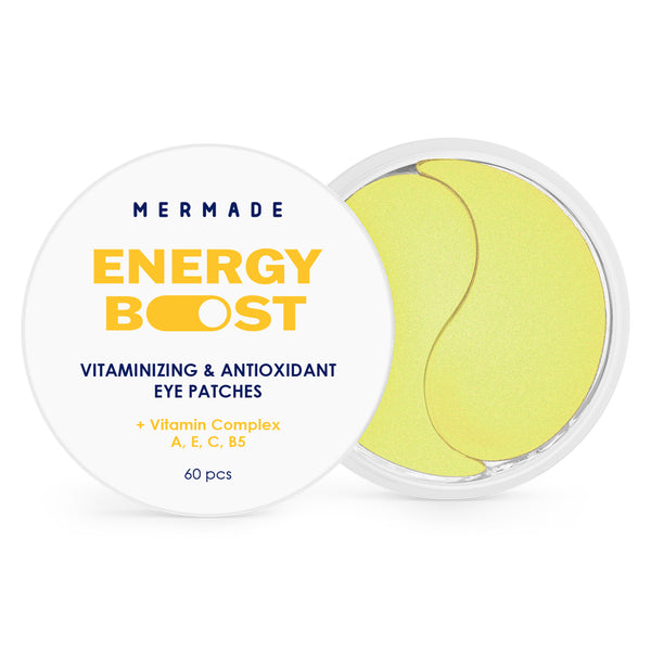 Вітамінізовані гідрогелеві патчі під очі MERMADE Vitamin complex A, E, C, B5, 60 шт