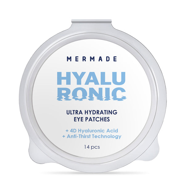 Зволожуючі гідрогелеві патчі під очі MERMADE 4D Hyaluronic Acid & Аnti-thirst technology, 14 шт