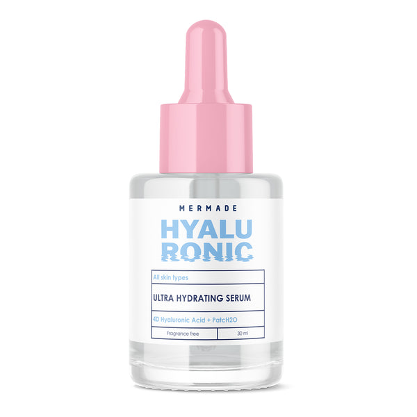 Ультразволожуюча сироватка-бустер для обличчя MERMADE 4D Hyaluronic Acid & PatcH2O 30 мл