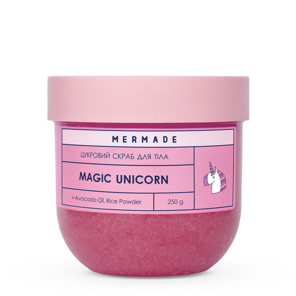 Цукровий скраб для тіла MERMADE Magic Unicorn 250 г