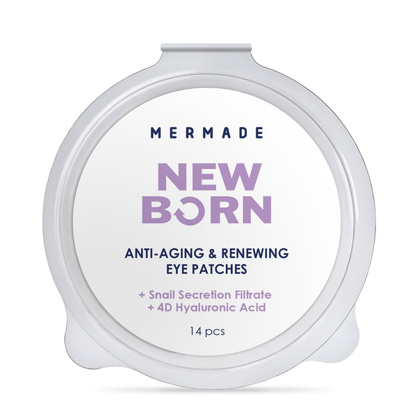 Омолоджуючі гідрогелеві патчі під очі MERMADE Snail Secretion Filtrate & 4D Hyaluronic Acid, 14 шт