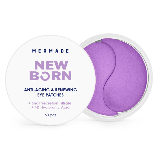 Омолоджуючі гідрогелеві патчі під очі MERMADE Snail Secretion Filtrate & 4D Hyaluronic Acid, 60 шт