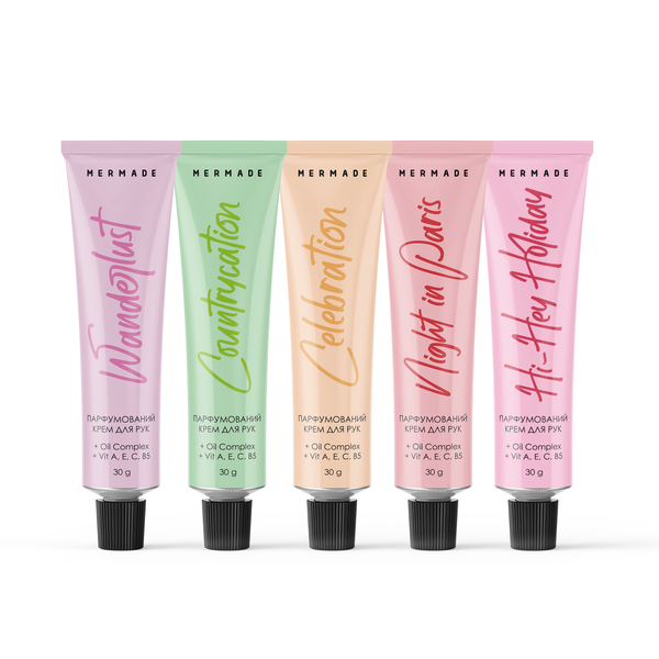 Набір 5 кремів для рук